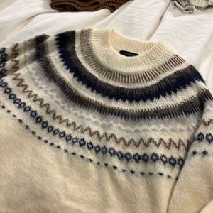 NWT J Crew fair isle